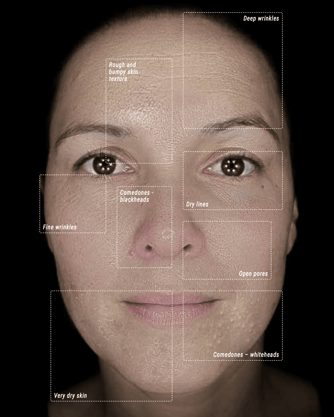 Facial Scan to display Texture
